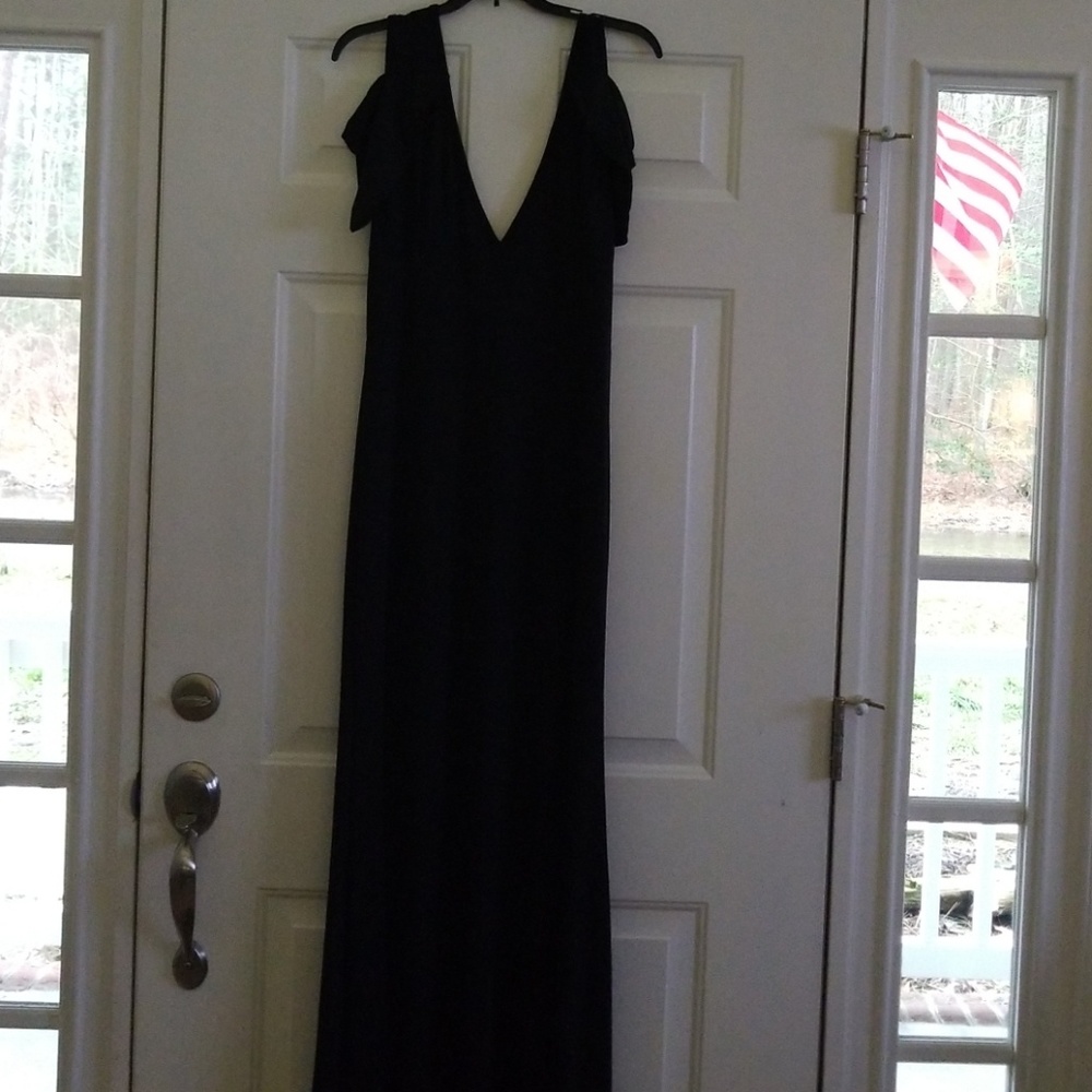 Long black Evening gown